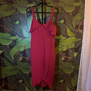 capulet drape dress.